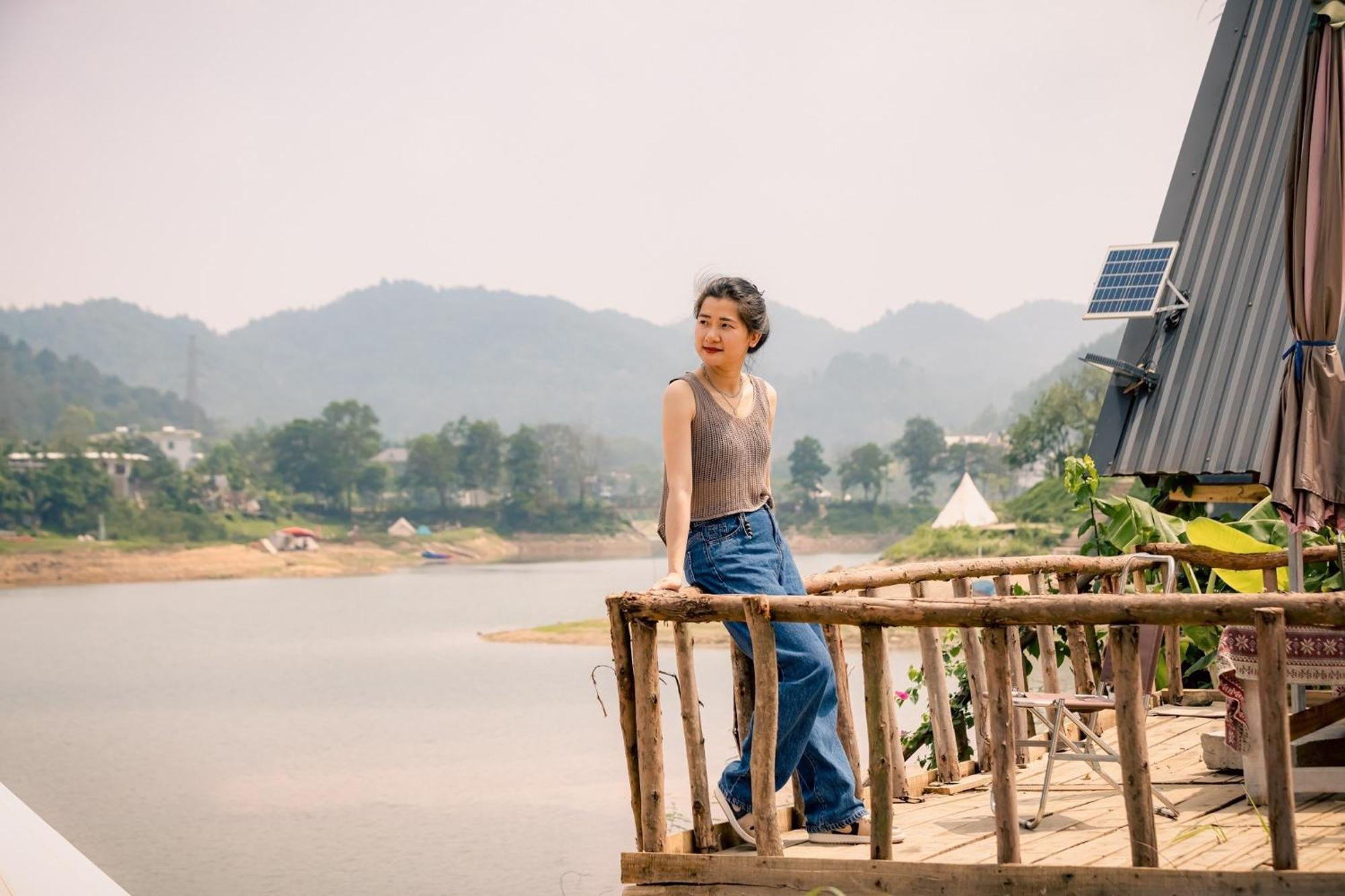 Nhà Ven Hồ Đồng Đò, Minh Trí, Sóc Sơn, Hà Nội Hanói Exterior foto